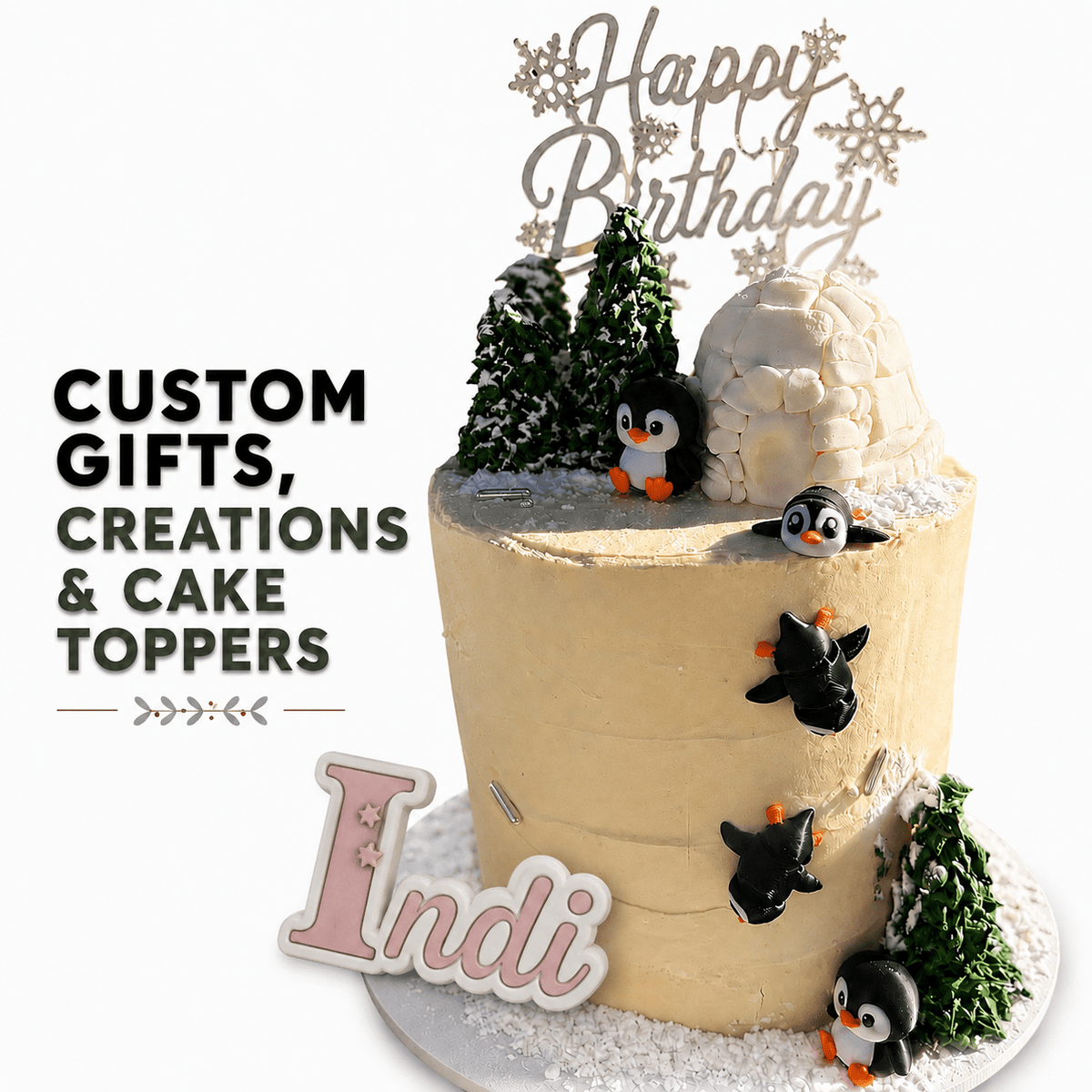 Custom Birthday Decorations and Cake Toppers - JJ Creative Design Studio