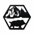 Wild Boar Wall Hanging