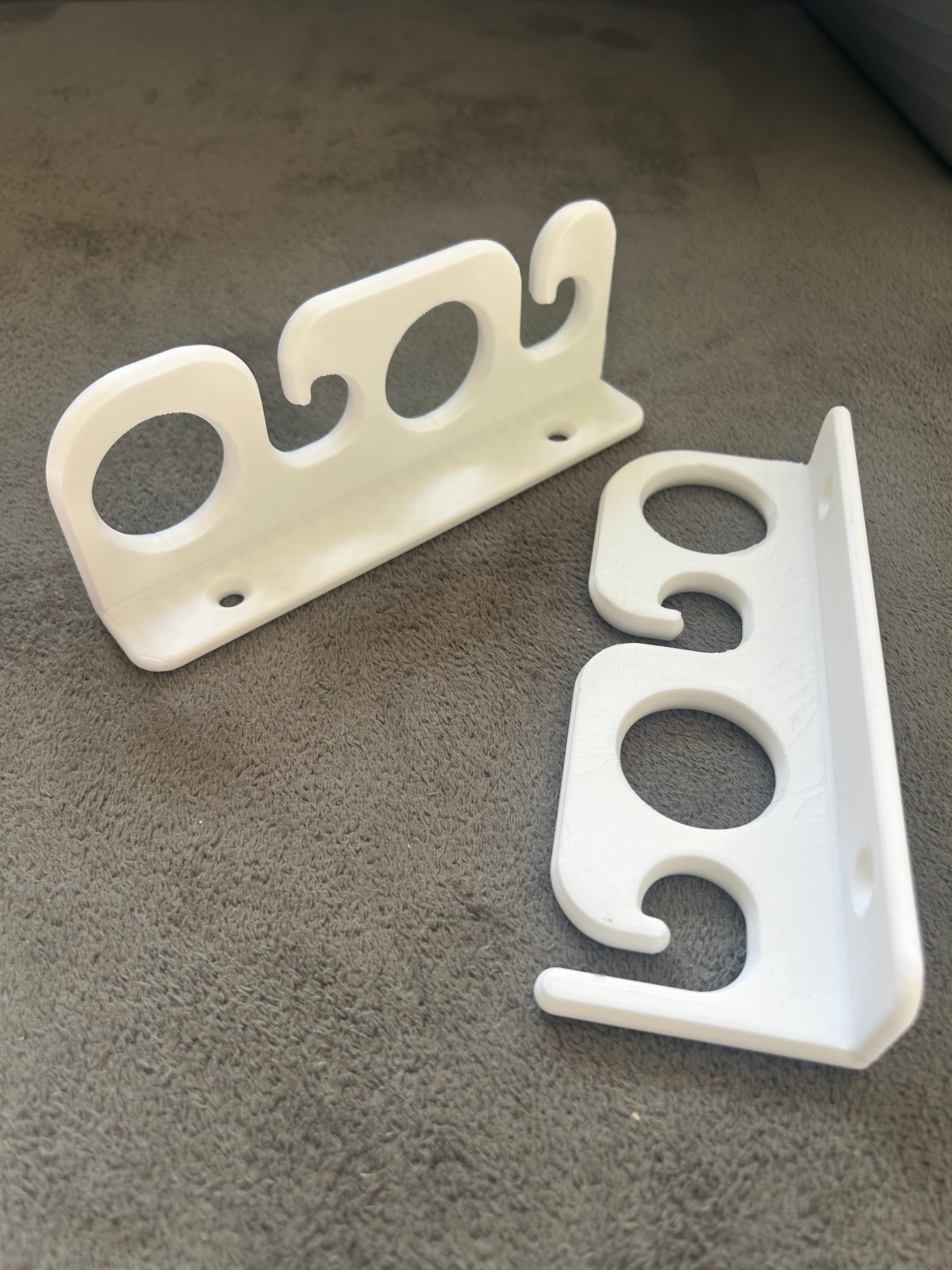 3D Printed Fishing Rod Holders - Holds 4 Rods (Sold as a Pair)