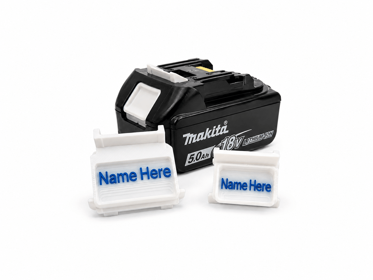 Makita 18V/40V Custom Battery Release Buttons - JJ Creative Design Studio