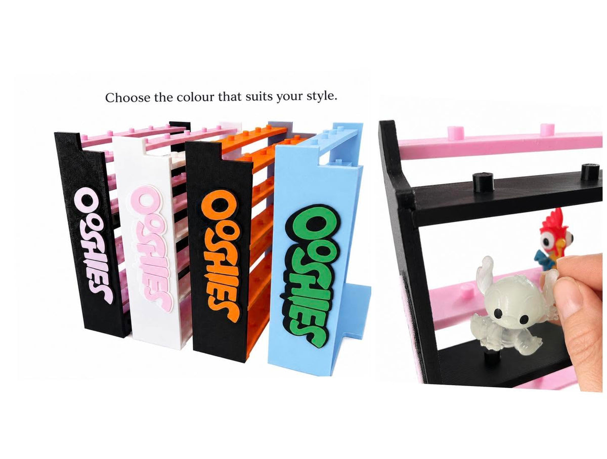 Personalised Ooshie Display Stand – Custom Name & Labels - JJ Creative Design Studio
