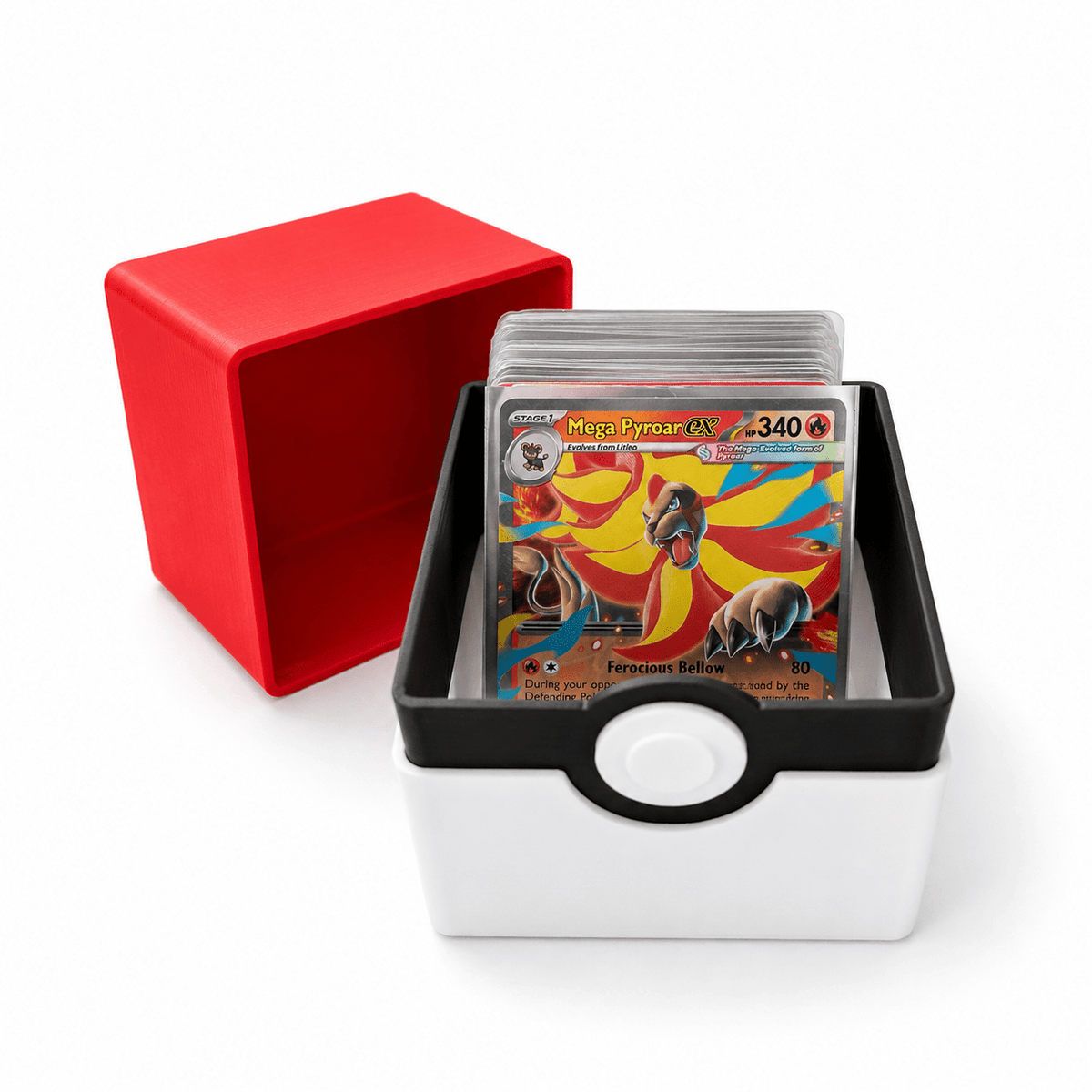 Poké Ball Card Holder - JJ Creative Design Studio