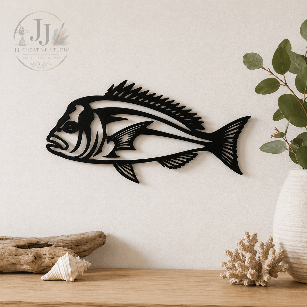 Snapper Wall Art - JJ Creative Design Studio