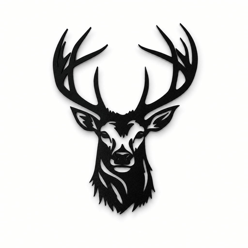 Stag Wall Art - JJ Creative Design Studio