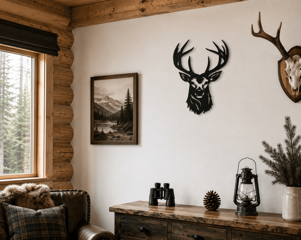 Stag Wall Art - JJ Creative Design Studio