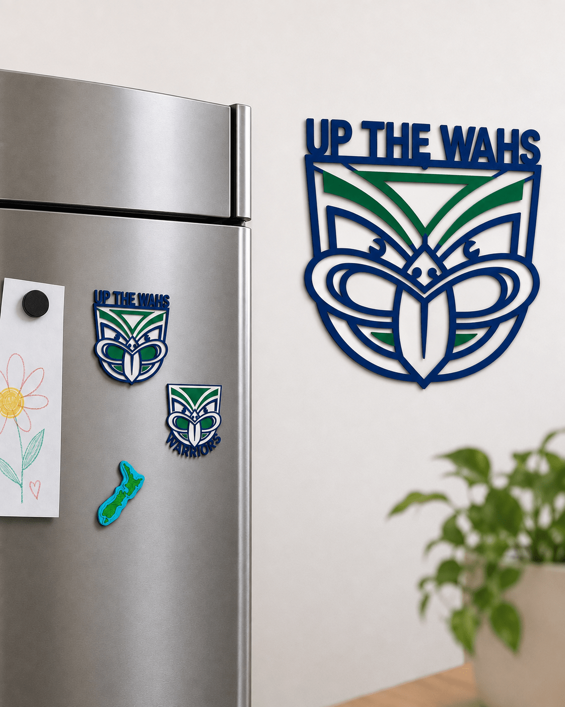 Warriors Fridge Magnets - JJ Creative Design Studio