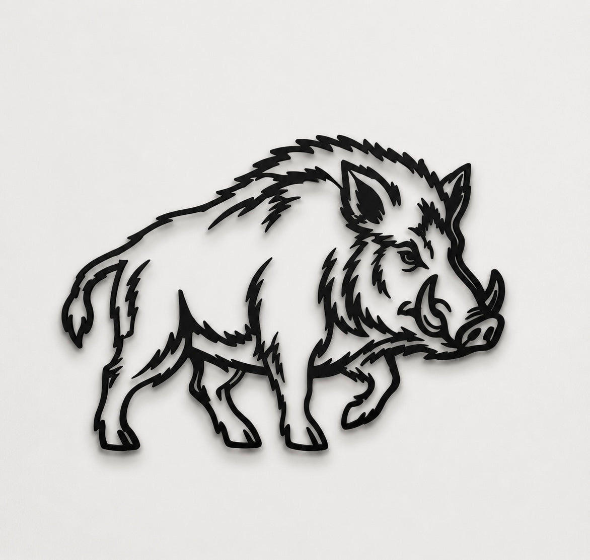 Wild Boar Wall Art - JJ Creative Design Studio